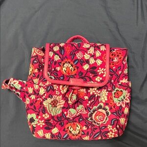 Vera Bradley Bloom Berry mini Backpack